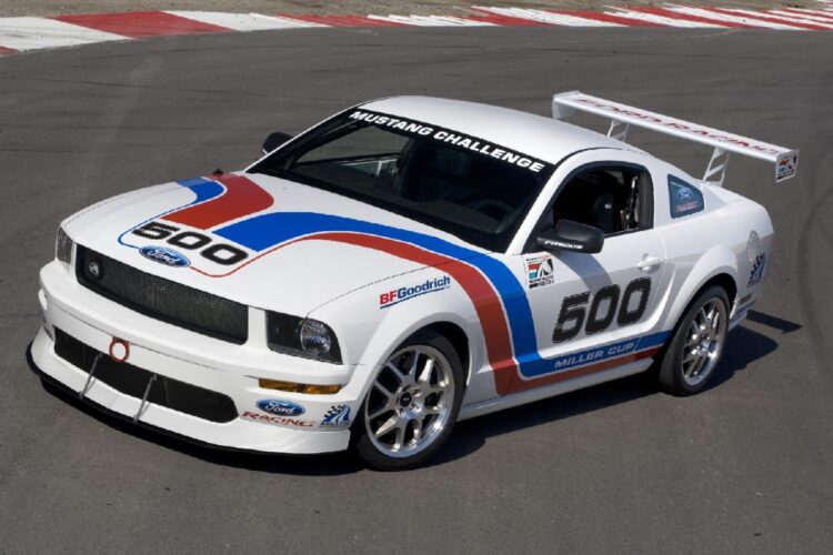 Production built all-new Mustang FR500S ready to race