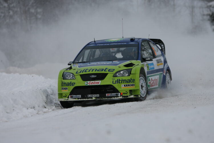 Gronholm leads Swedish Rally