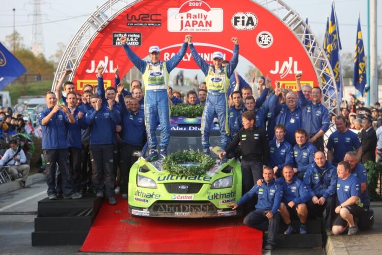 Hirvonen in easy Rally Japan win