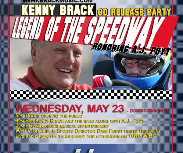 Kenny Brack/AJ Foyt CD Launch party