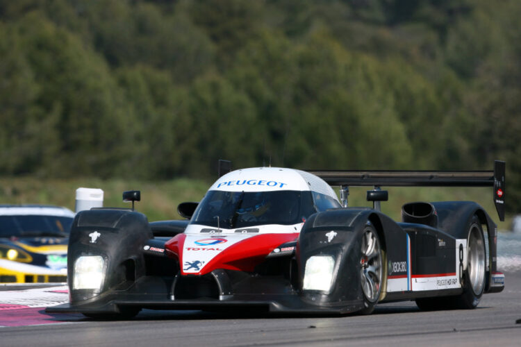 Peugeot, Bourdais Turn Fastest Lap in Le Mans Test