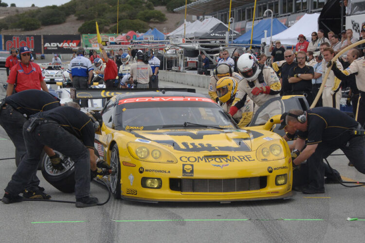 Corvette team wins pitstop competition