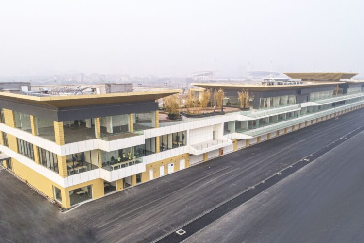 Hanoi Circuit Pit Building Completed