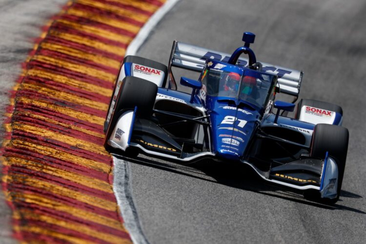 Veekay will have to change IndyCar teams to win title