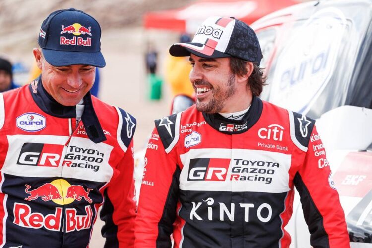 Alonso feels his Dakar performance beating ‘any sensible goals’