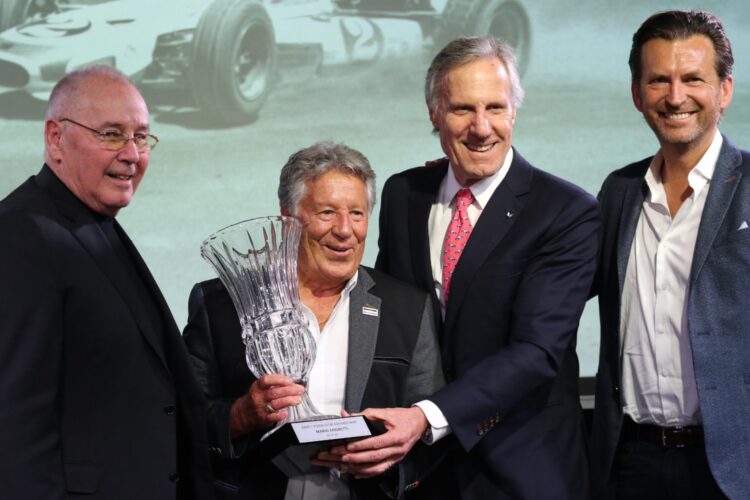 Petersen Automotive Museum Honors Mario Andretti With Robert E. Petersen Lifetime Achievement Award