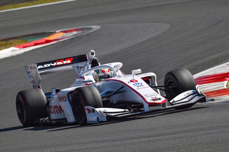 Nirei Fukuzumi tops final day of Super Formula test