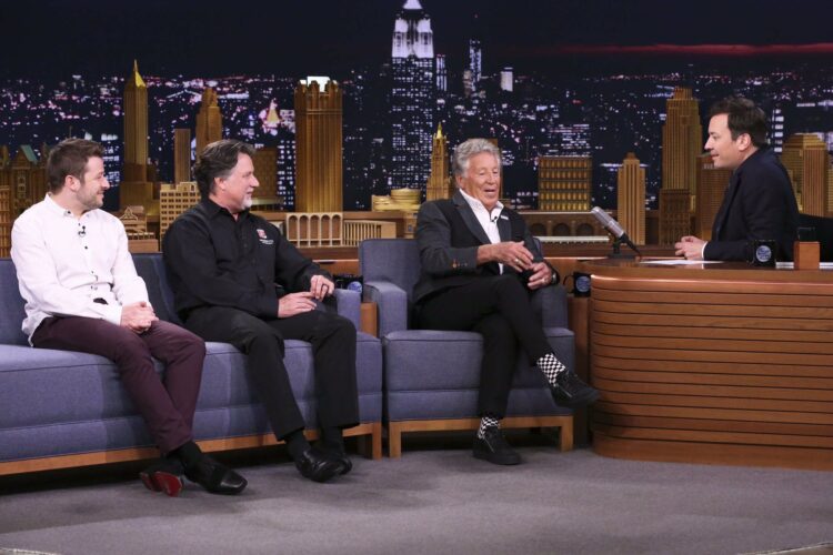 Video: Mario, Michael and Marco Andretti on Jimmy Fallon Show