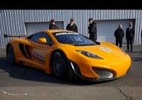 New McLaren MP4-12C GT3 Breaks Cover to Complete First Tests