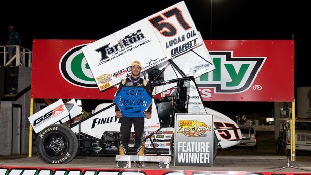 Larson scores 410 Sprint Car victory