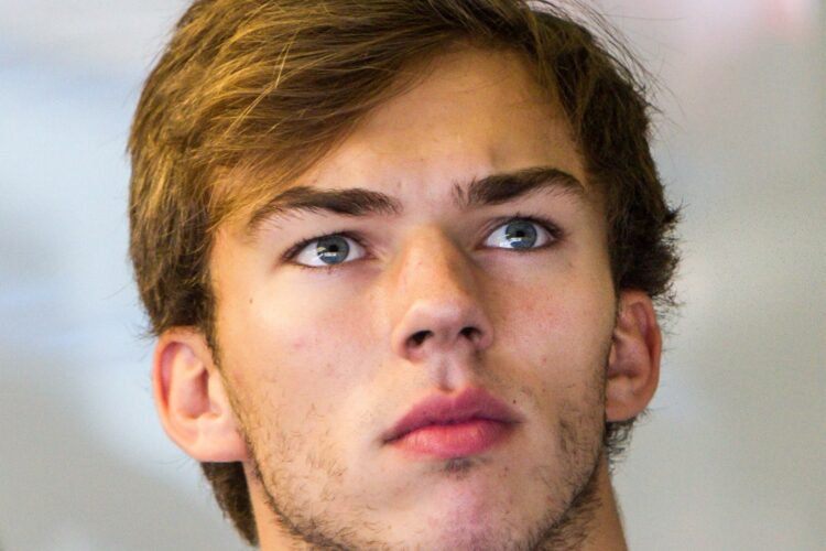 Pierre Gasly leads the Red Bull Juniors into 2016