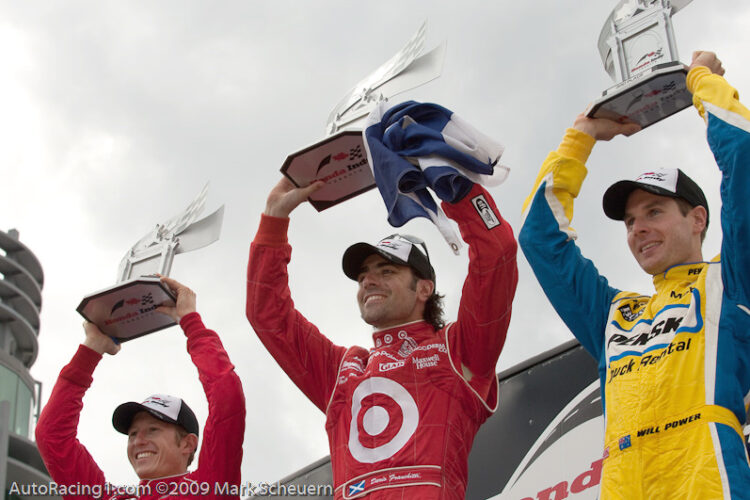 Dario Franchitti wins Honda Indy Toronto