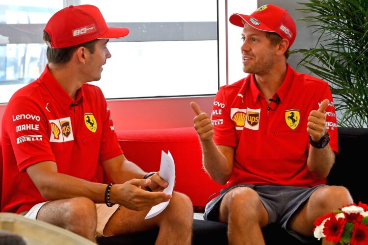 Sebastian Vettel and Charles Leclerc: The Formula 1 World Quiz
