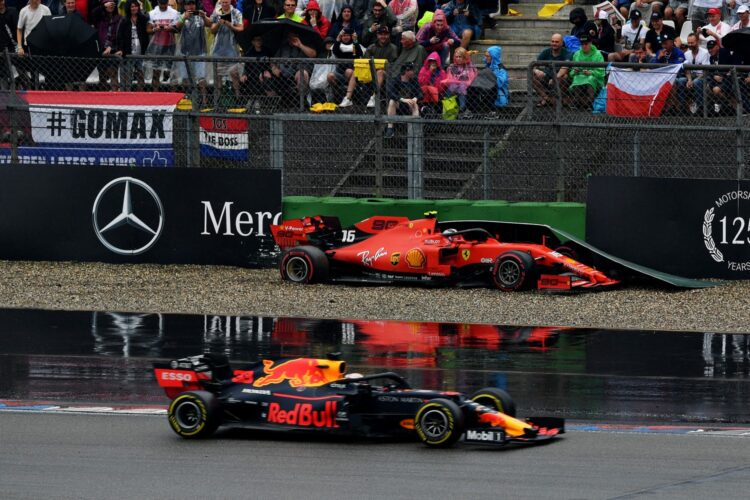 Verstappen wins crazy wet German GP