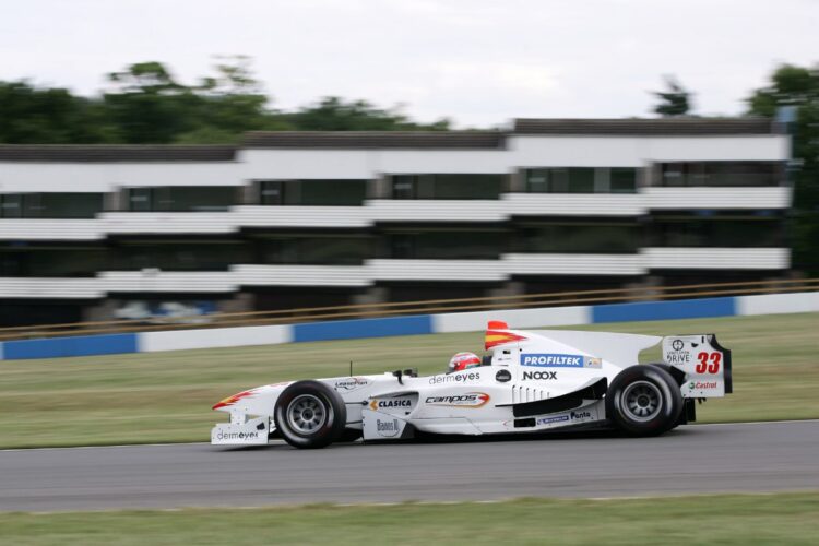 Pole debut for Carroll in Donington