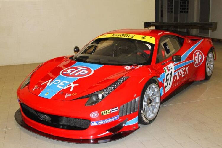 STP returns to racing roots with Ferrari 458