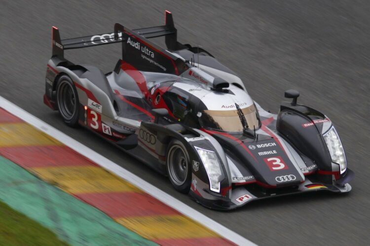 Audi 1-2-3-4 victory at Spa on premiere