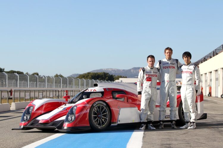 Toyota releases first photos of new WEC challenger