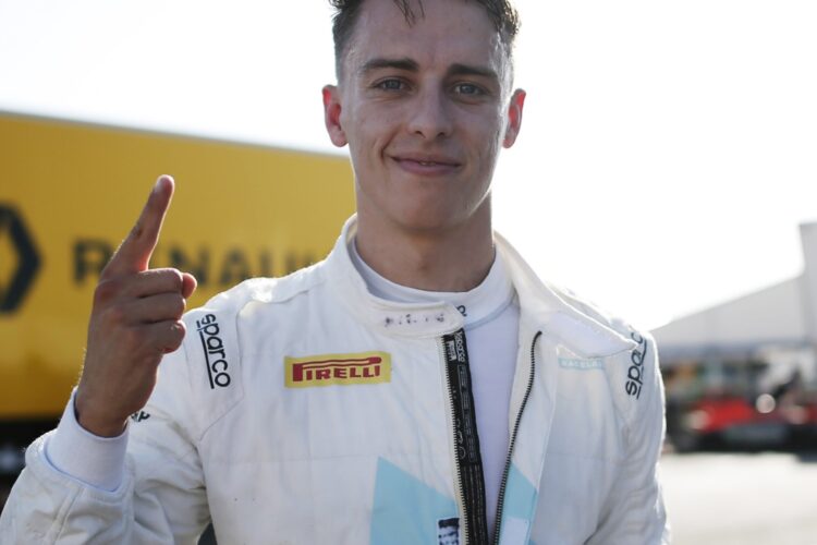 Hughes hunts down F3 pole in France