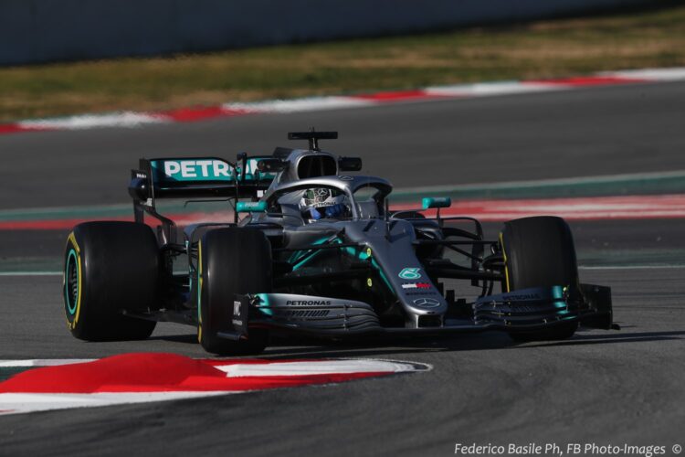 Scenes from F1 Testing in Barcelona Day 1
