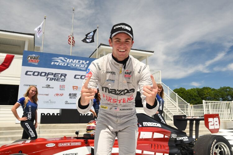 Kyle Kirkwood joins Andretti Indy Lights program