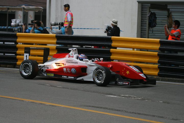 Mortara on provisional pole position for Macau Grand Prix