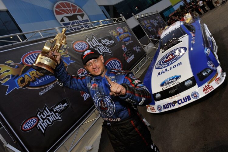Hight wins first Funny Car title