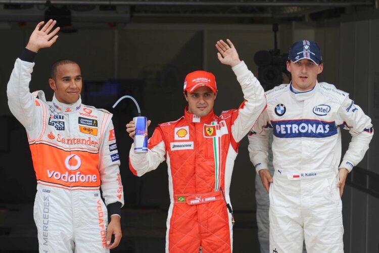 Valencia: Massa tops Hamilton for pole