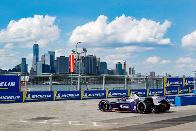 Formula E teams prepare for NY City race weekend