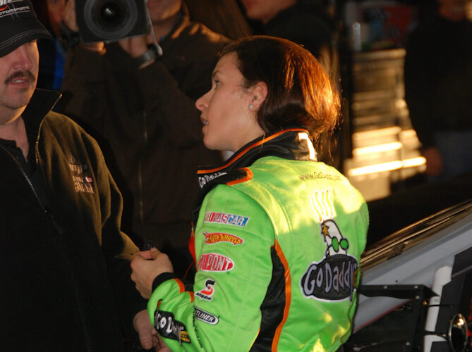 Danica nervous about stock car debut