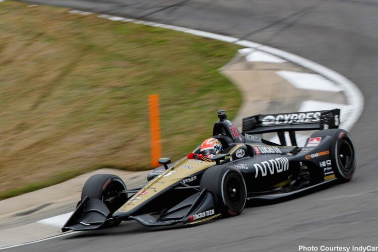 Hinchcliffe nips Herta in 2nd IndyCar practice