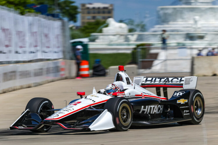 Newgarden wins pole for IndyCar Detroit GP Race 2