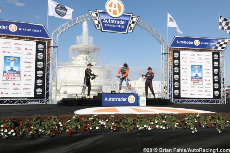 IndyCar Detroit GP: Race 2 Press Conference