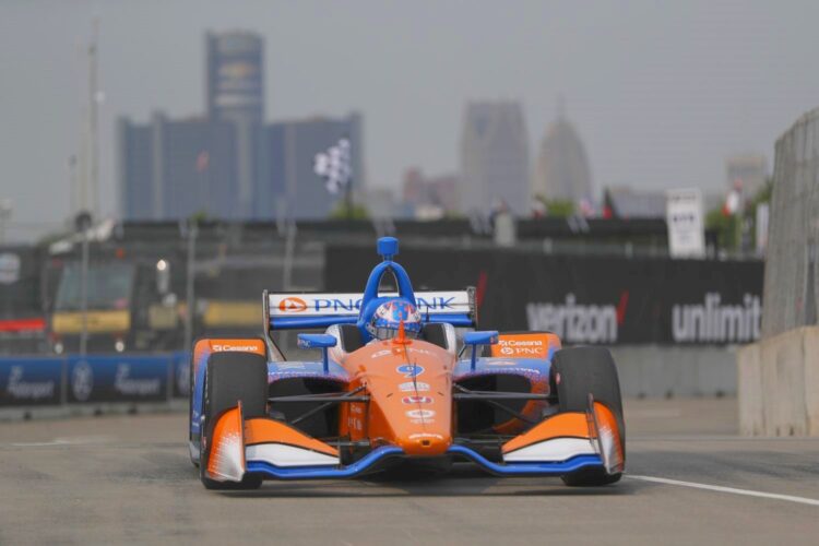 Scott Dixon cruises to easy win in 2nd Detroit GP