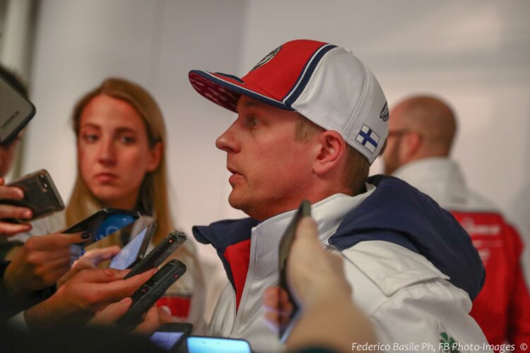 Raikkonen, Norris to check leg injuries on Friday