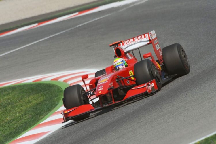 Updated Ferraris show massive speed in Spain