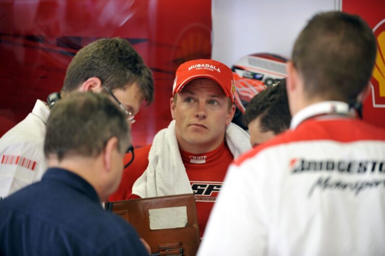 Raikkonen unhurt in high speed Monza crash