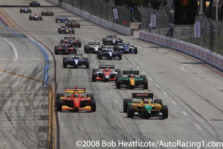 IndyCar: A look back at the 2008 Long Beach GP Standing start
