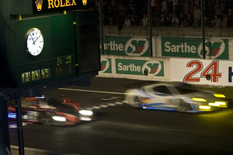 A journey through the night at LeMans