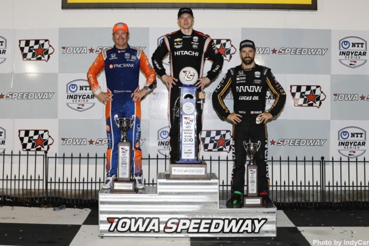 IndyCar Iowa 300 post-race press Conference