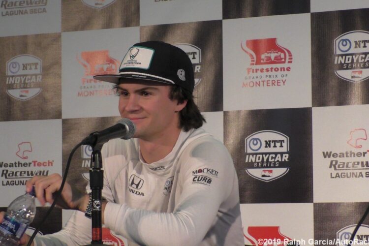 IndyCar Laguna Seca Saturday Press Conference