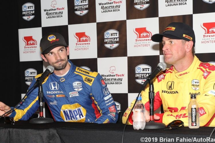 IndyCar Laguna Seca Friday Press Conference