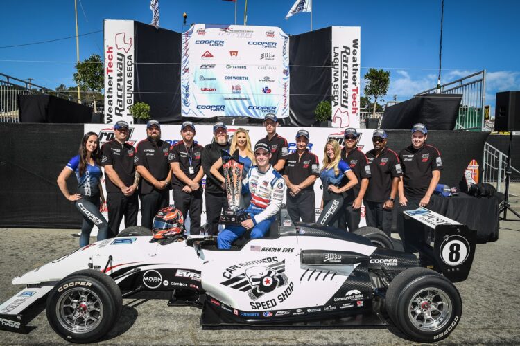 If you want to win the USF2000 title you drive for Cape