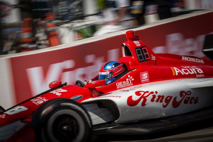 Herta and Andretti top Long Beach warm-up