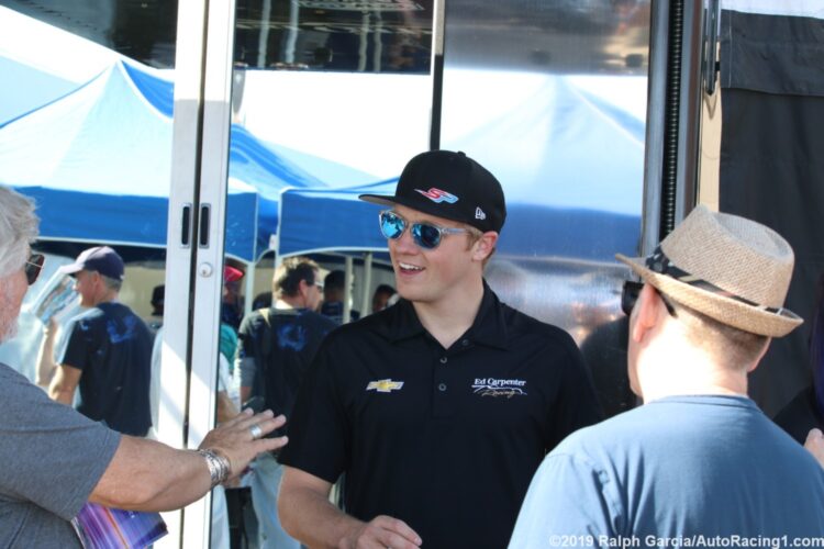 Scenes from Long Beach Friday
