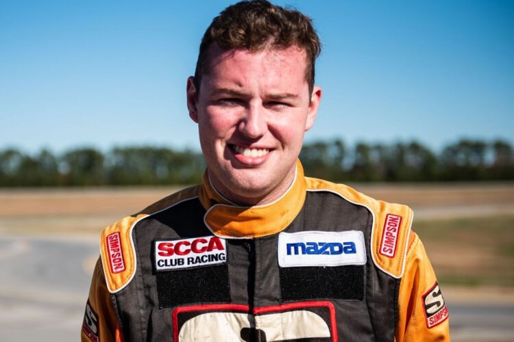 Jared Thomas Selected As Winner Of Mazda Road To 24 Shootout