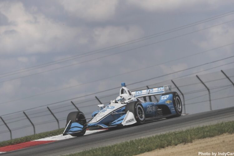 Newgarden tops Sunday warm-up at Mid-Ohio
