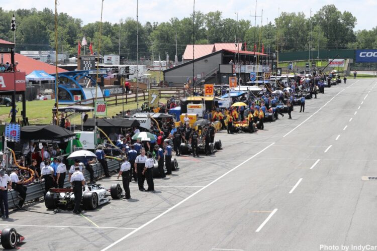 IndyCar: Changes to how pit boxes are assigned each race
