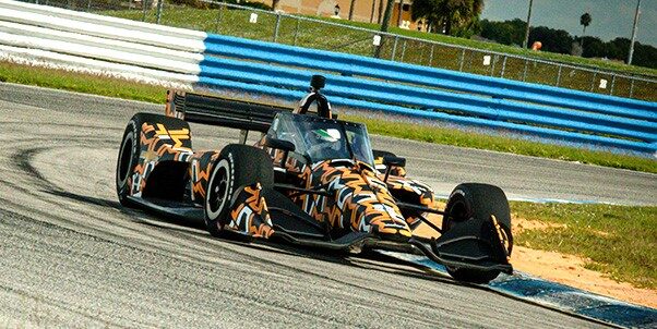 McLaren Chevrolet Conducts IndyCar Test At Sebring: Videos