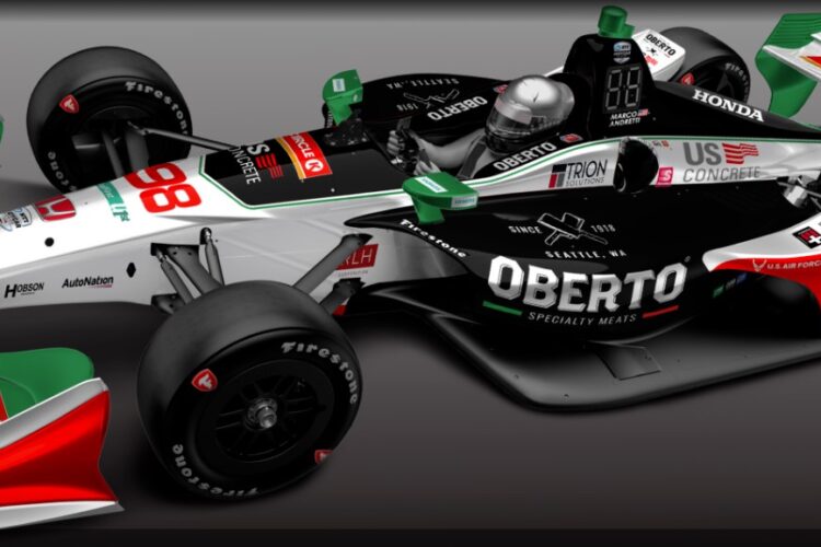Oberto extends sponsorship of Marco Andretti